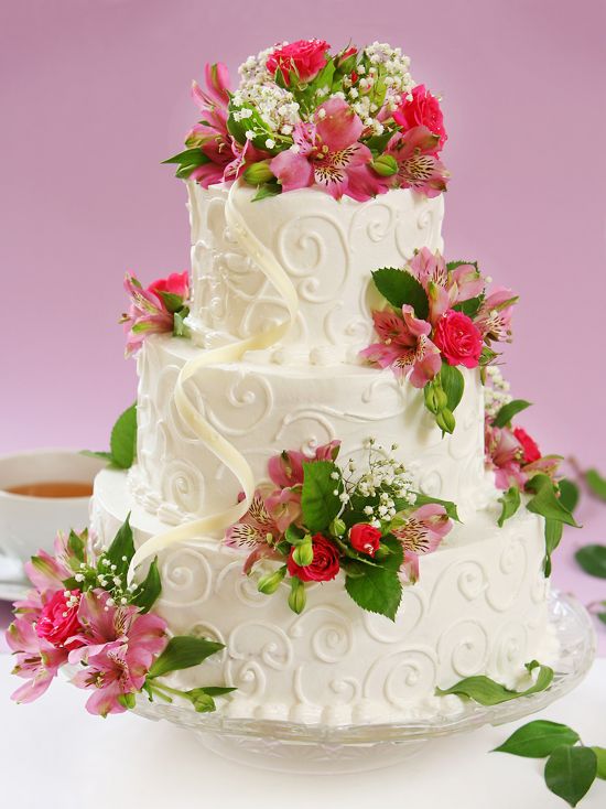 torte di matrimonio decorate: ispirazioni