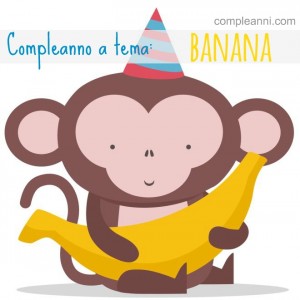 compleanno-bambini-tema-banana-banane-scimmie-monkey