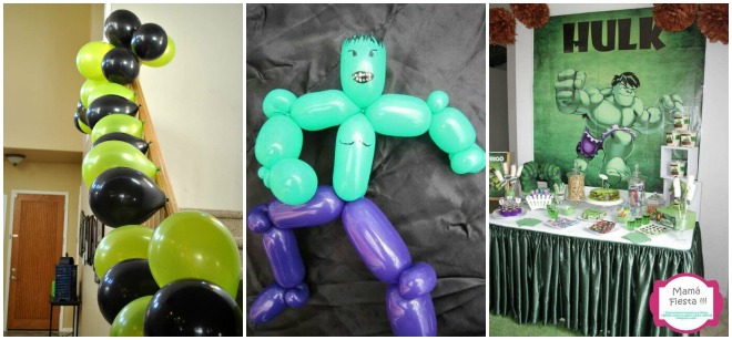Festa di compleanno a tema l' Incredibile Hulk