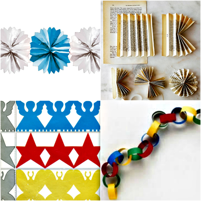 Festoni fai da te: 5 tutorial per addobbi diy Come creare festoni di carta